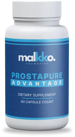 Single bottle of ProstaPure dietary supplement, 60 capsules