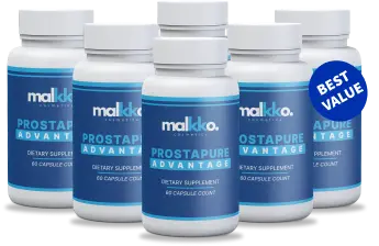 ProstaPure 6 bottles 180-day supply best value pack